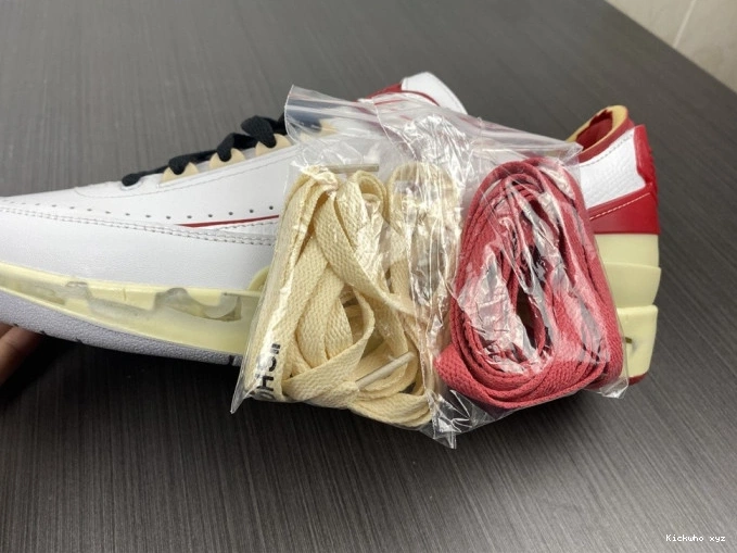 DJ4375-106 Jordan White Low Retro SP Red 2 Off-White 0808